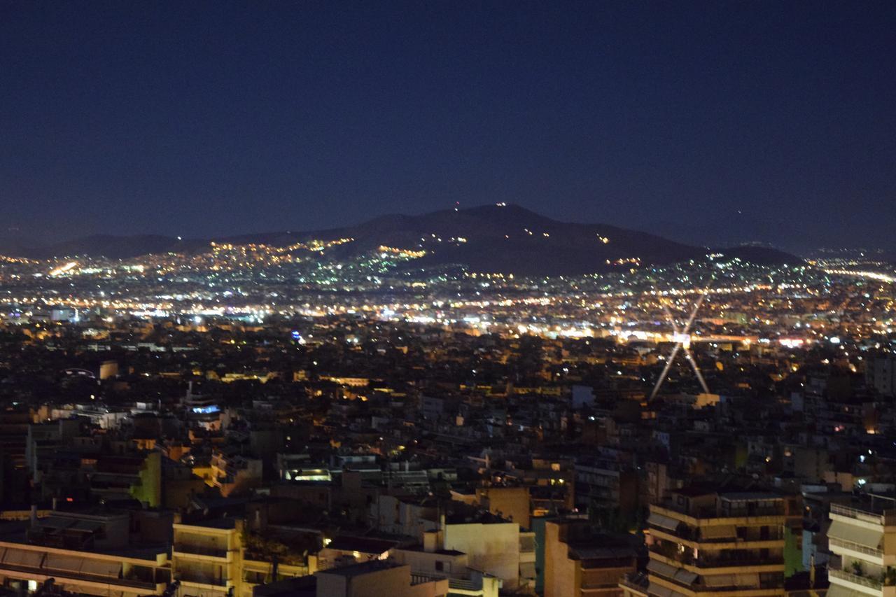 Vila Private Pool & Panorama View On Athens Center Hill Exteriér fotografie