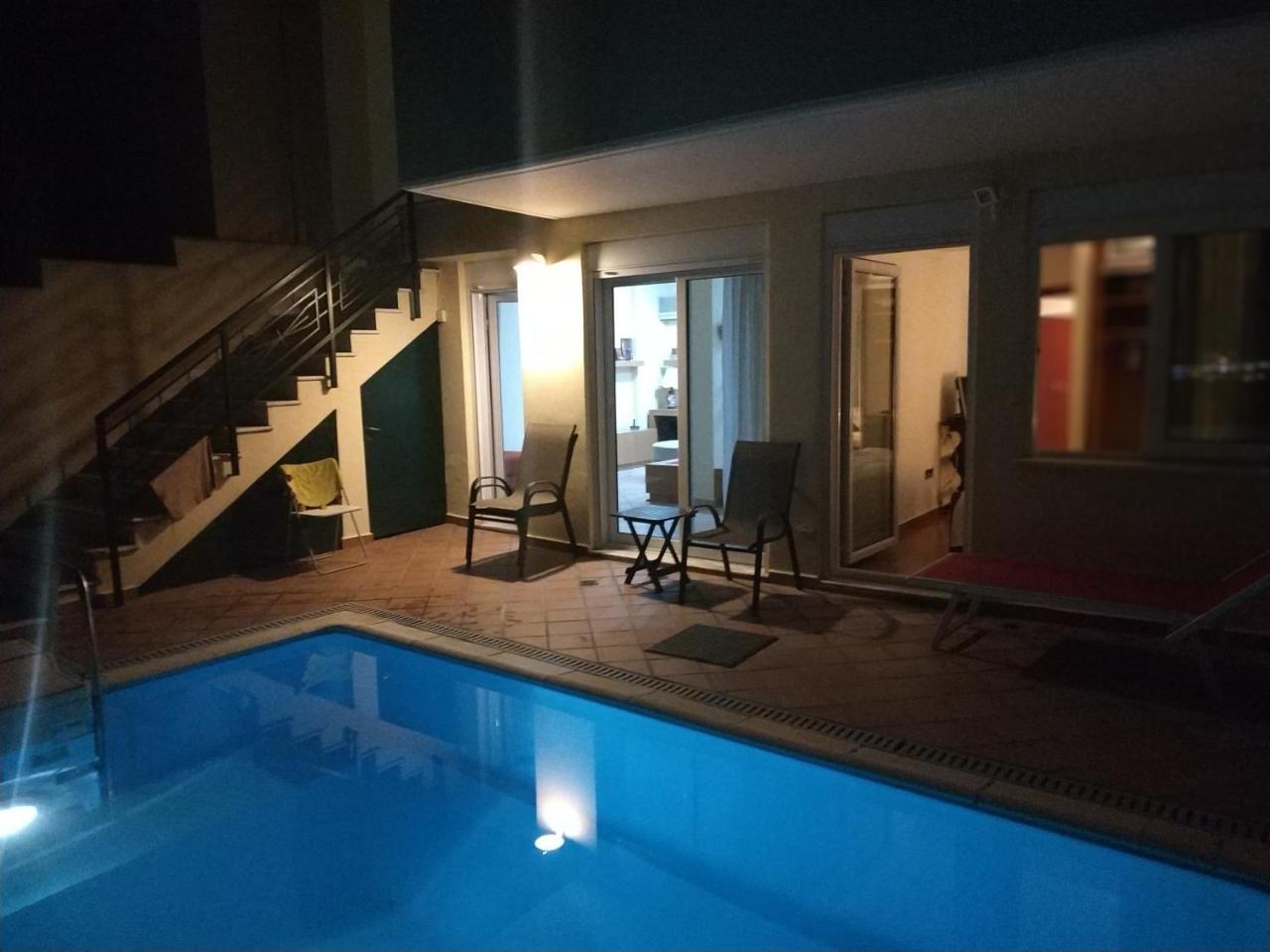 Vila Private Pool & Panorama View On Athens Center Hill Exteriér fotografie