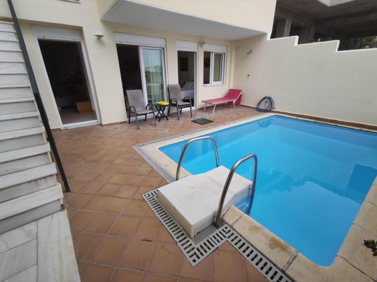 Vila Private Pool & Panorama View On Athens Center Hill Exteriér fotografie
